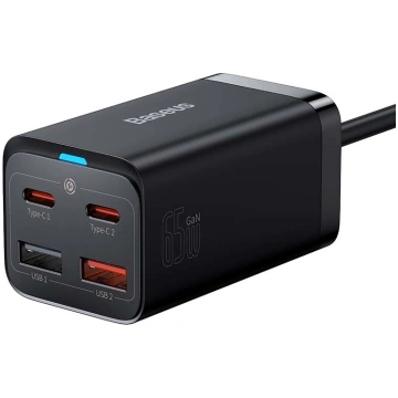 Baseus Quick Charger GaN3 Pro 2x USB + 2x Type C P