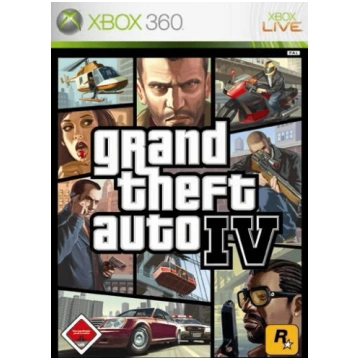 Lietots - Xbox 360 Grand Theft Auto IV (GTA 4)