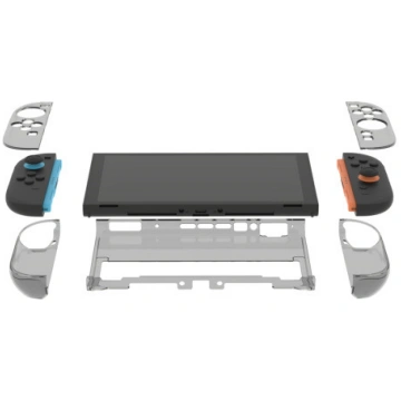 Transparent PC case DELTACO GAMING for Nintendo Sw