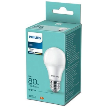PHILIPS LED 80W A60 Neitrāli balta 3000K matēta sp