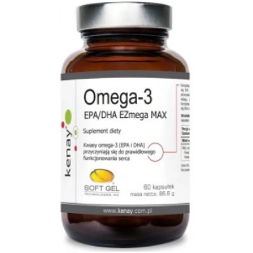 Omega-3 EPA/DHA EZmega MAX Kenay AG 60 caps