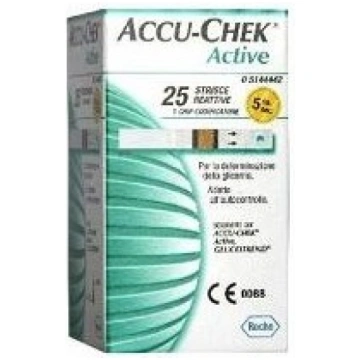 STRISCE MISURAZIONE GLICEMIA ACCU-CHEK ACTIVE MIC 