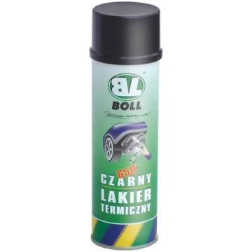Karstumīzturīga krāsa BOLL melna 650°C, aerosols 5