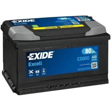 EXIDE EXCELL EB802 12V 80Ah 700A(EN) 315x175x175 0
