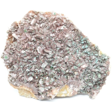 Dolomite with devillin, malachite and chalk Minera