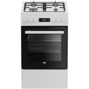 Gāzes plīts ar elektrisko cepeškrāsni Beko FSM5133