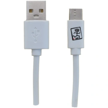 2GO USB Lade-/Datenkabel USB Type-C 3.1 1m weis PE