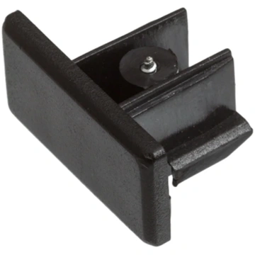 END CAP FOR 1-CIRCUIT TRACK - black