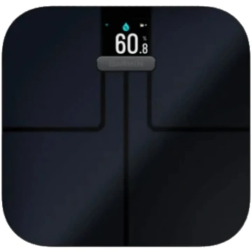 Garmin Index S2 Smart Scale Melns