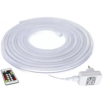 405-405 LED neon strip, 5m, 24W RGB, IP44 lente 22