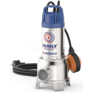 Pedrollo FAMILY-GM fekaliju sūknis 0.5kW 230 V Kan