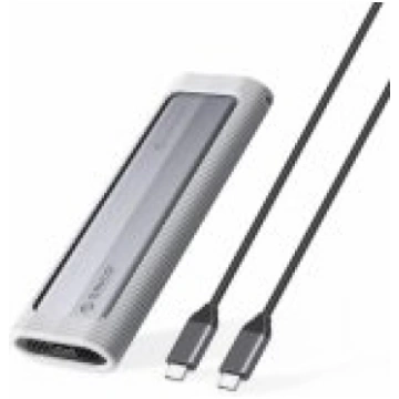 Orico Disk Case AXM2F M.2 SATA SSD USB-C 3.2 Grey 