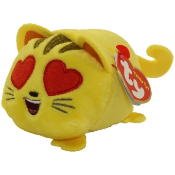TY Teeny Tys Cat Heart Eye mīksta plīša rotaļlieta