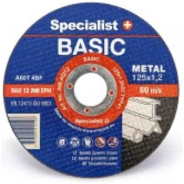 Metāla griešanas disks 125x1.2x22 mm Basic SPECIAL