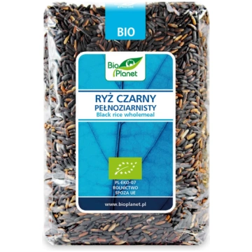 Bio Planet BIO pilngraudu rīsi, melnie, 500g