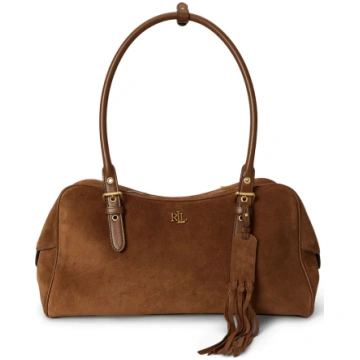 Lauren Ralph Lauren - Suede Large Marcy Zip Satche