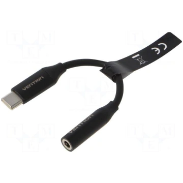 Cable | Jack 3.5mm socket,USB C plug | 0.1m VENTIO