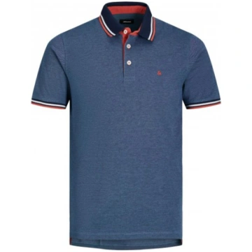 Jack & Jones Paulos Polo Denim Blue - Polo krekli 