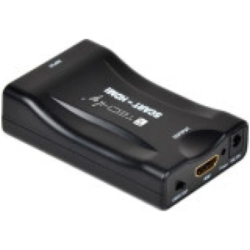 Adapteris AV Techly Scart HDMI melns (IDATA SCART