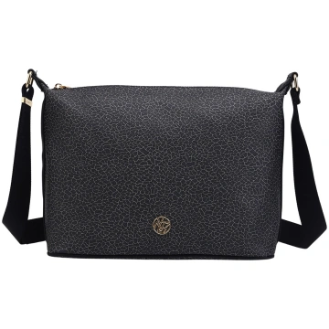 Ynot - Borsa Donna Hobo large con logo Lux