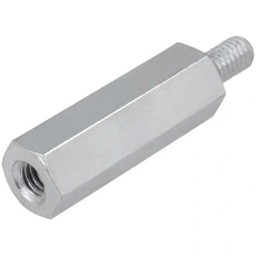 Screwed spacer sleeve; 12mm; Int.thread: M3; Ext.t