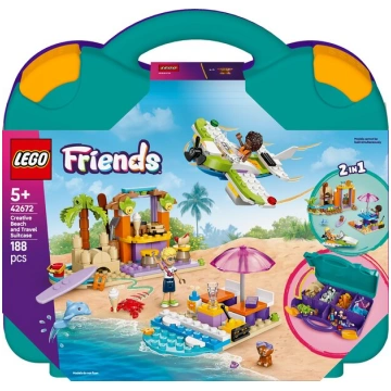 LEGO Friends radošais pludmales un ceļojumu koferi