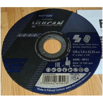 Abrazīvais griezējdisks 125mm /Abrazīvais Disks me