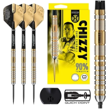 Harrows Dave Chizzy Chisnall šautriņas no 90 % vol