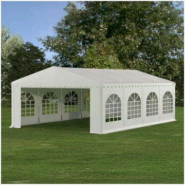 PVC Telts - Paviljons 5 x 8 Balts