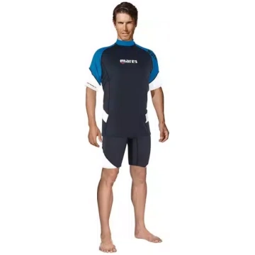 Rash guard loose fit short sleeve man Mares