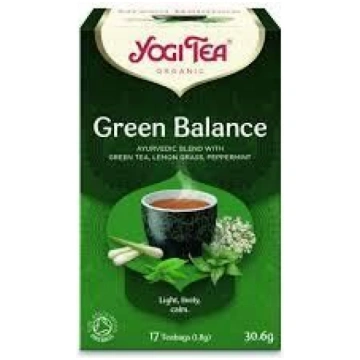 YOGI TEA® Green Balance - zaļā tēja ķermeņa un prā