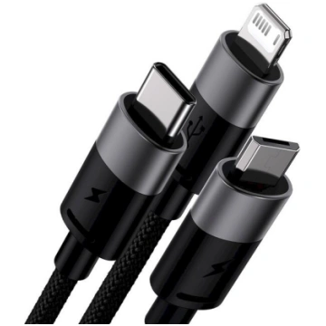 Baseus StarSpeed 3in1 Fast Charging Cable USB-A - 