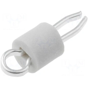 Test point terminal | white | Mounting: PCB | 3.18