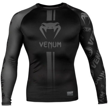 VENUM Kompresijas Krekls Logos - Melns