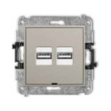 Karlik MINI Double USB lādētāja mehānisms 2xUSB A.