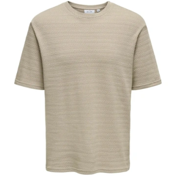 ONLY & SONS - Onsgivo Reg 12 Ss Crew Knit Noos - i