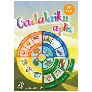 Lielā puzle “Gadalaiku aplis” - Mācību materiāli 1