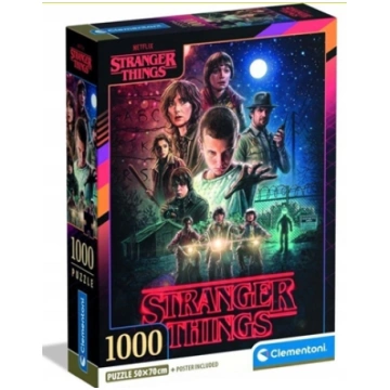 Clementoni Puzzle Compact Stranger Things 1000 ele
