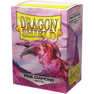 Dragon Shield: Standard Sleeves: Pink Diamond [Mat