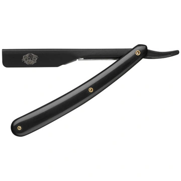 Skuveklis BARBER LINE, melns, plastmasas rokturis 