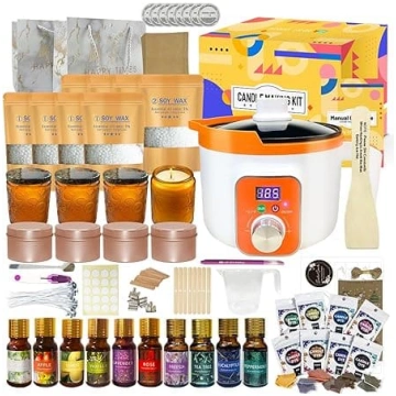 Ksedcon DIY sveču izgatavošanas komplekts, sveču i