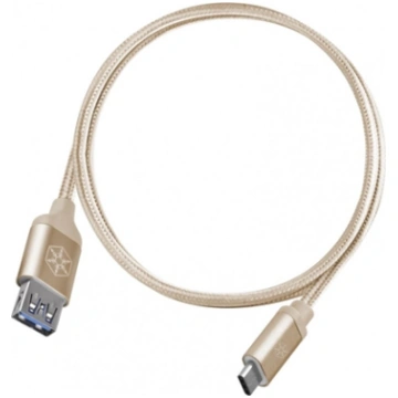 Kabel USB SilverStone USB-A - USB-C 0.5 m Zoty (52