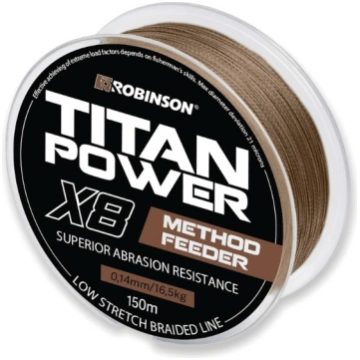 Robinson Titan Power Method Feeder x4 pītā aukla 1