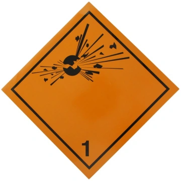CARGOPARTS Brīdinājuma uzlīme CARGO-T074