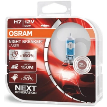 Halogen Bulb Osram H7 12V 55W PX26d NIGHT BREAKER