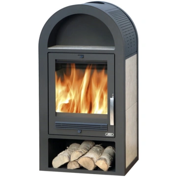 Cietā kurināmā krāsns Abx Stockholm, 12.5 kW