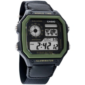 Vīriešu Pulkstenis Casio AE-1200WHB-1BV (Ø 45 mm)