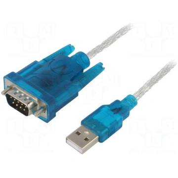 USB to RS232 converter | D-Sub 9pin plug,USB A plu