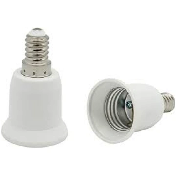 Patronas adapteris spuldzei E14-E27 Electraline