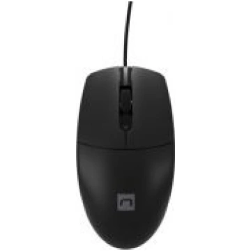Natec | Mouse | Ruff Plus | Wired | Black NMY-2021